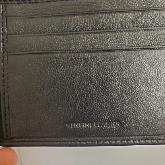 New Calvin Klein black mens real leather wallet - Picture 5 of 9